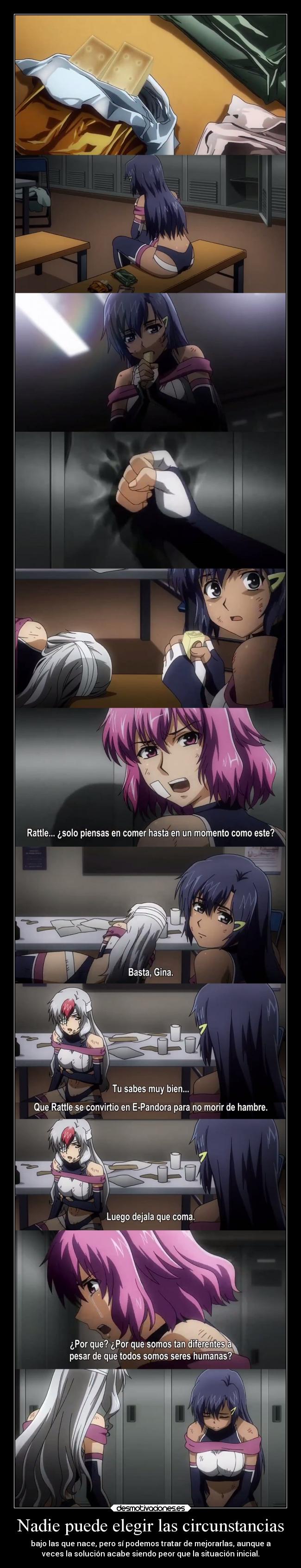 carteles muerte dolor vida anime raptorhunters harukaze manga otaku freezing amelia circunstancias solucion desmotivaciones