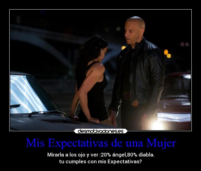 Mis Expectativas de una Mujer -