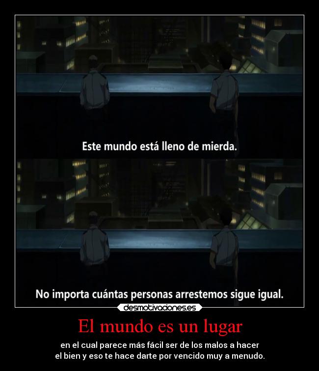 El mundo es un lugar -