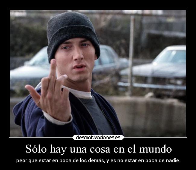 Sólo hay una cosa en el mundo - 