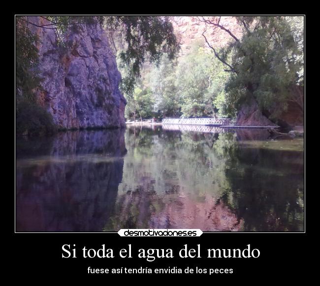 Si toda el agua del mundo - 