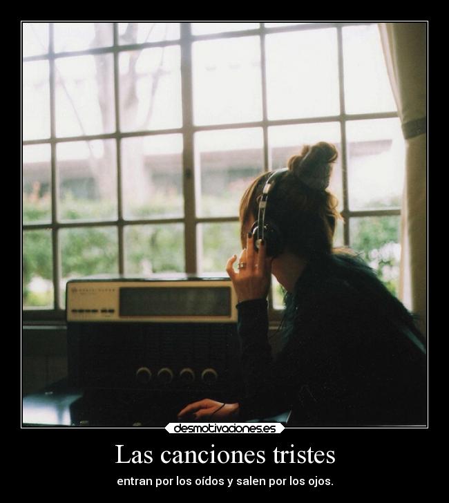 Las canciones tristes - 