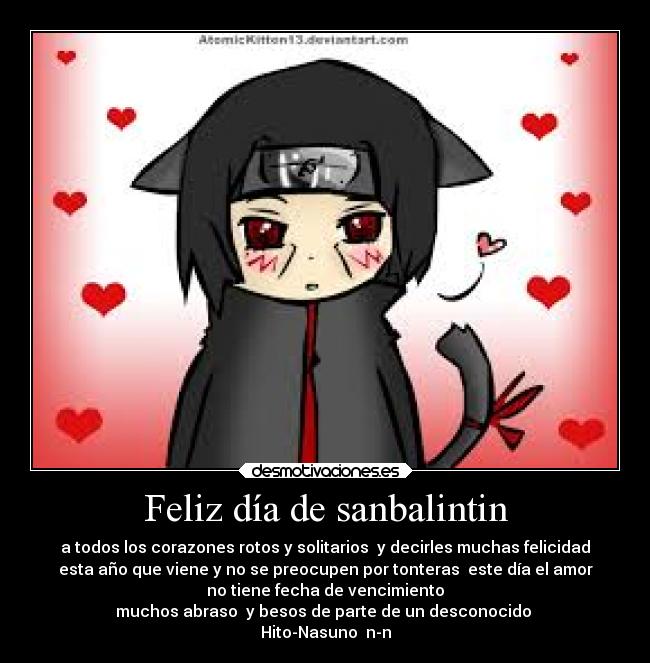 Feliz día de sanbalintin - 