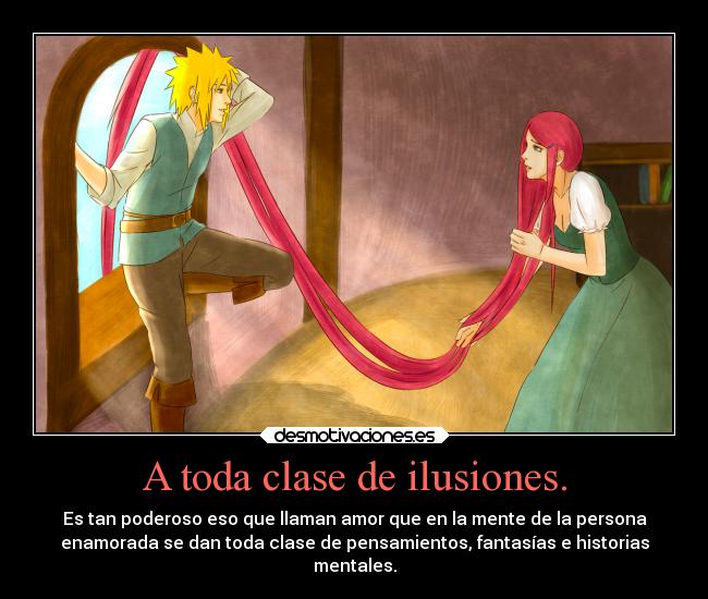 A toda clase de ilusiones. - 