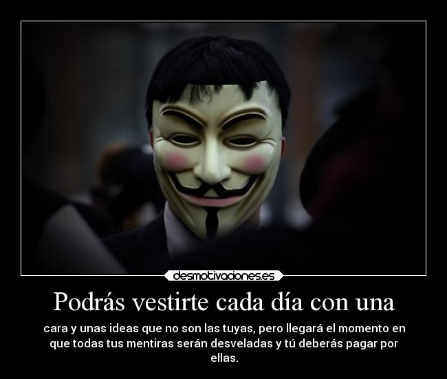 Podrás vestirte cada día con una -