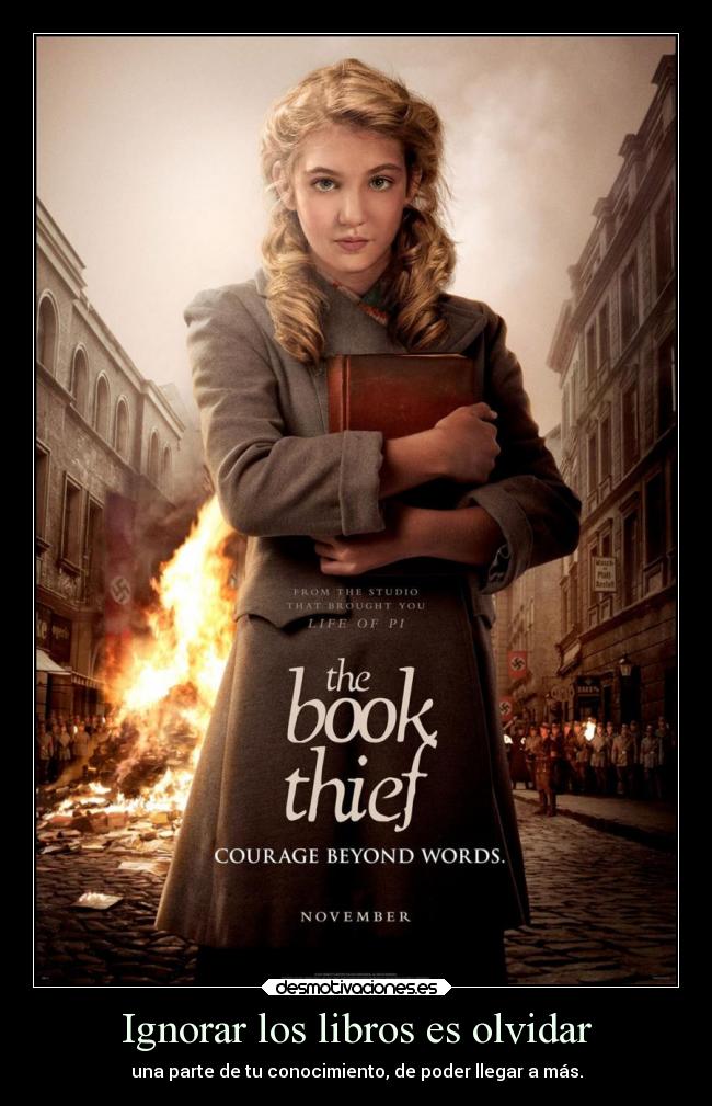Ignorar los libros es olvidar -