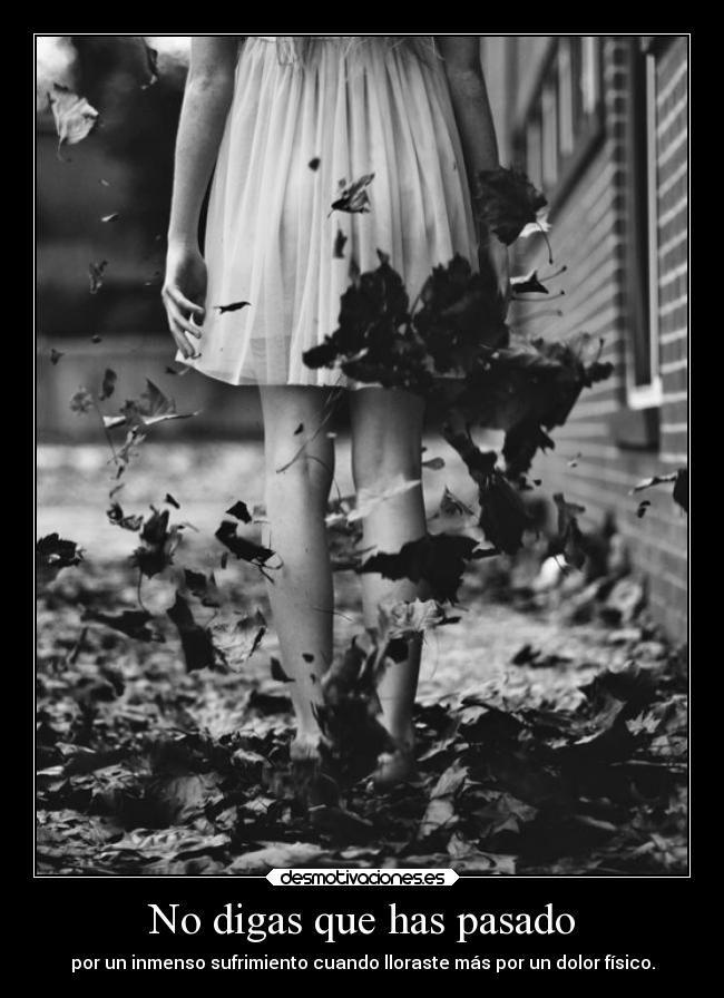carteles pasado llorar vida sufrir cosas jesshellscythe desmotivaciones