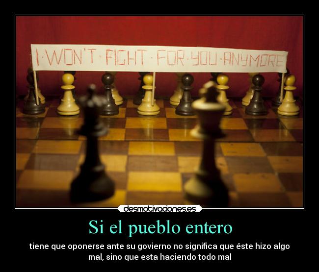 Si el pueblo entero -