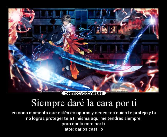 Siempre daré la cara por ti - 