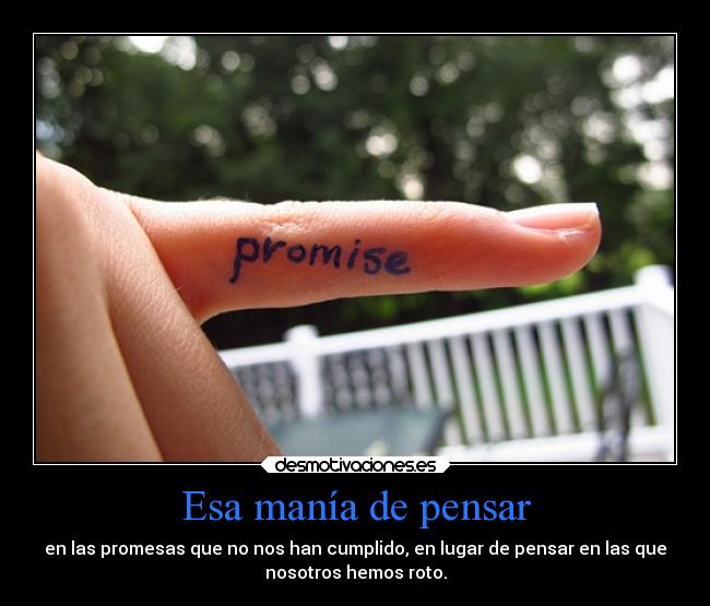 carteles promesas desmotivaciones