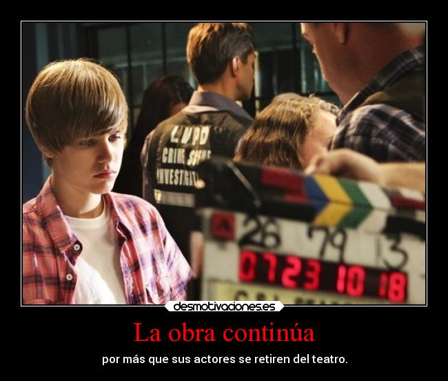 La obra continúa -