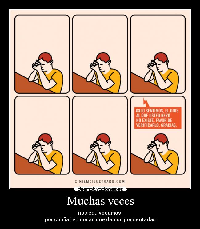 Muchas veces -