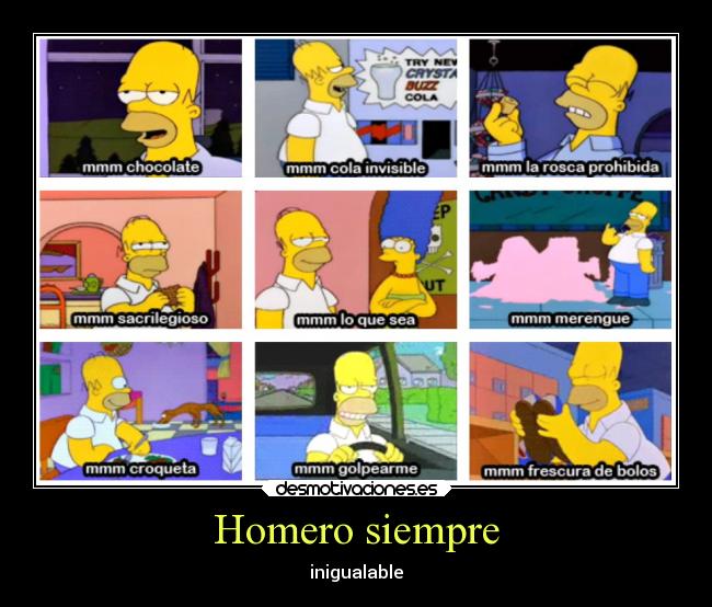 Homero siempre - inigualable