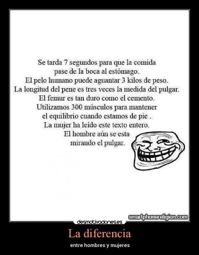 La diferencia -