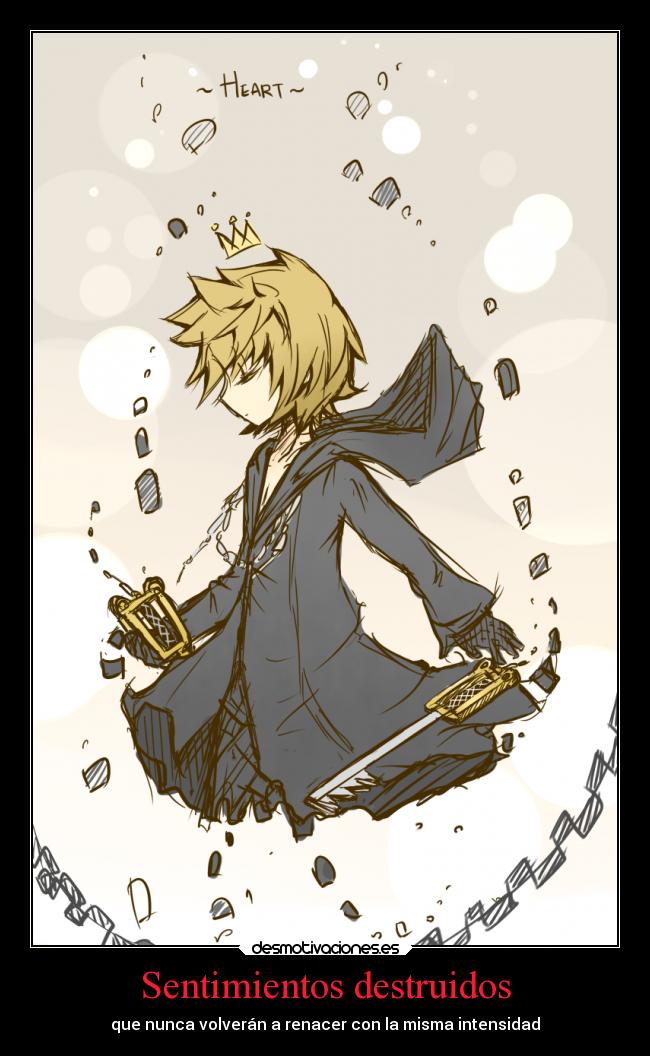 Sentimientos destruidos -