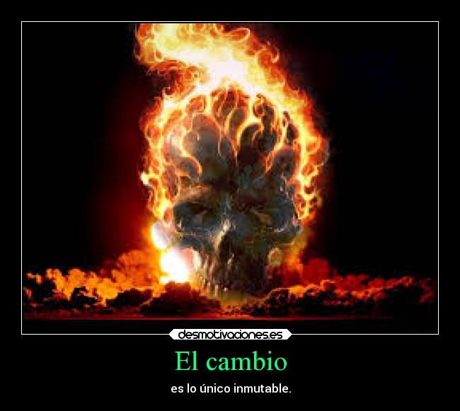 El cambio -