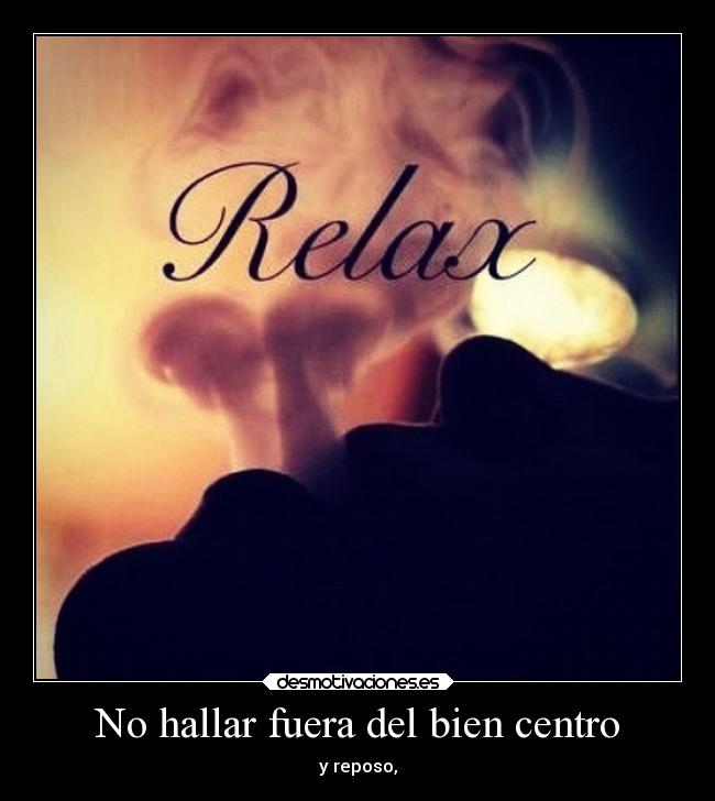 No hallar fuera del bien centro - 