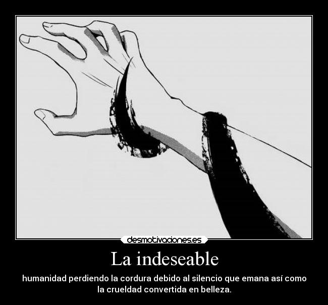 La indeseable -