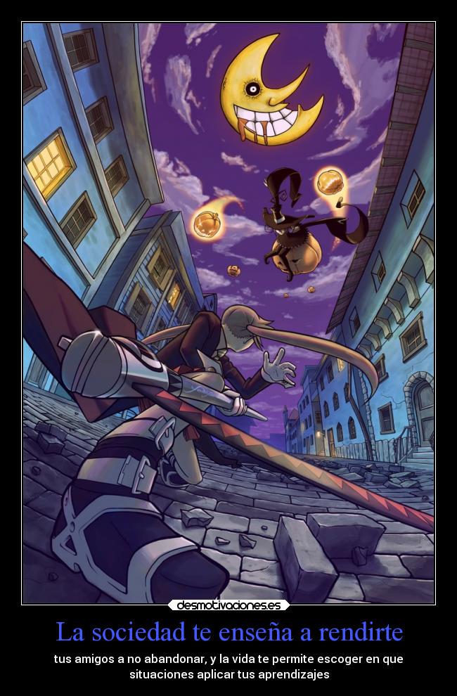 La sociedad te enseña a rendirte -