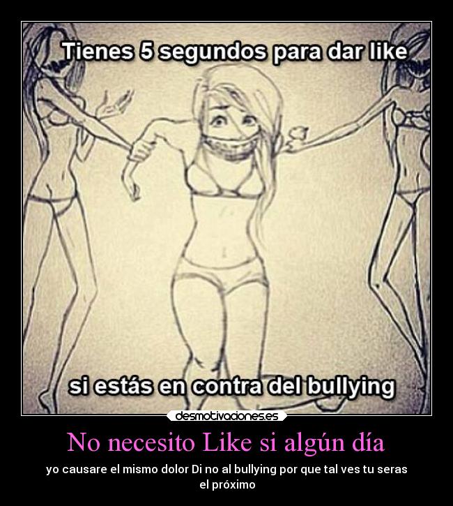 No necesito Like si algún día - 