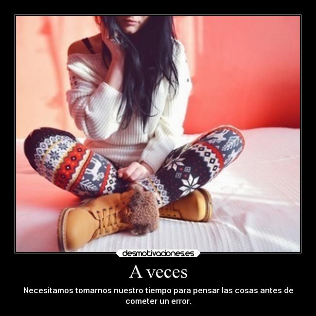 A veces -