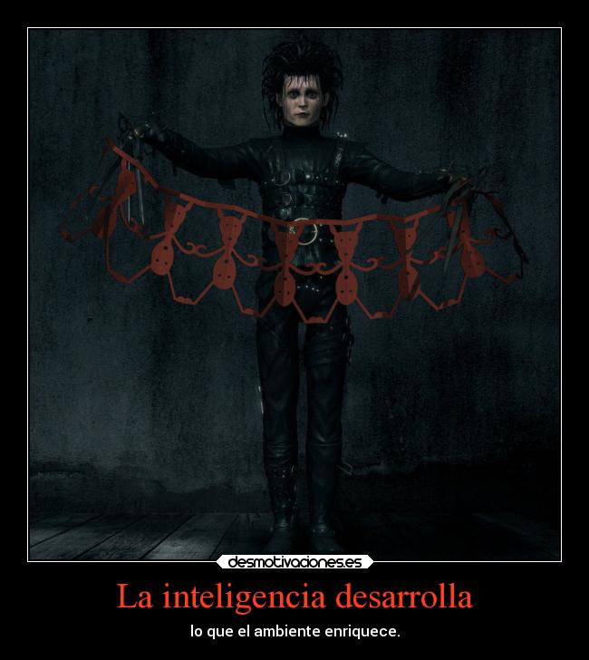 La inteligencia desarrolla -