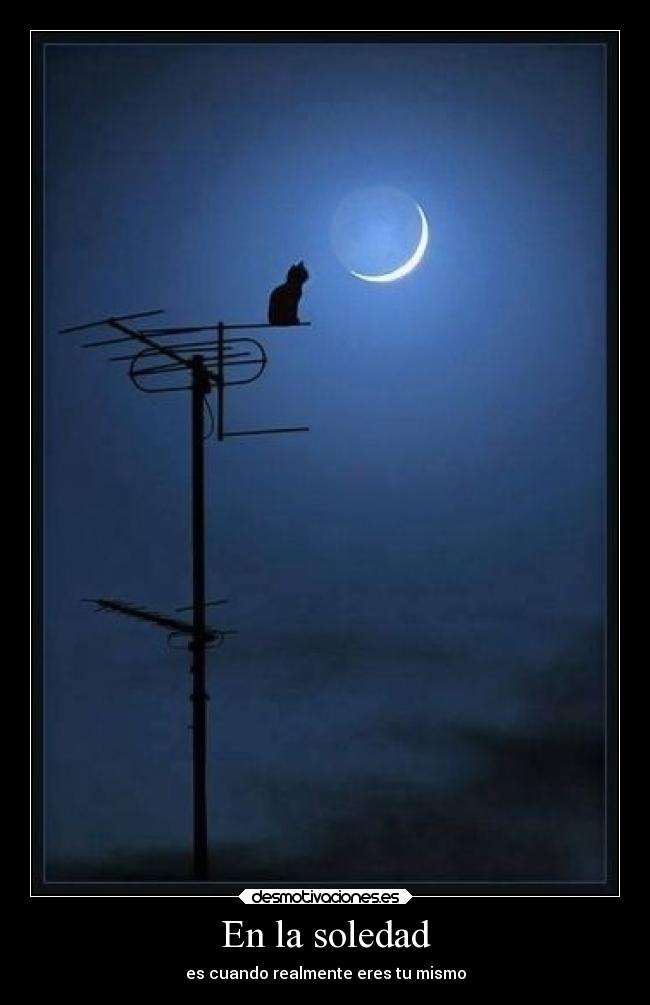 En la soledad -