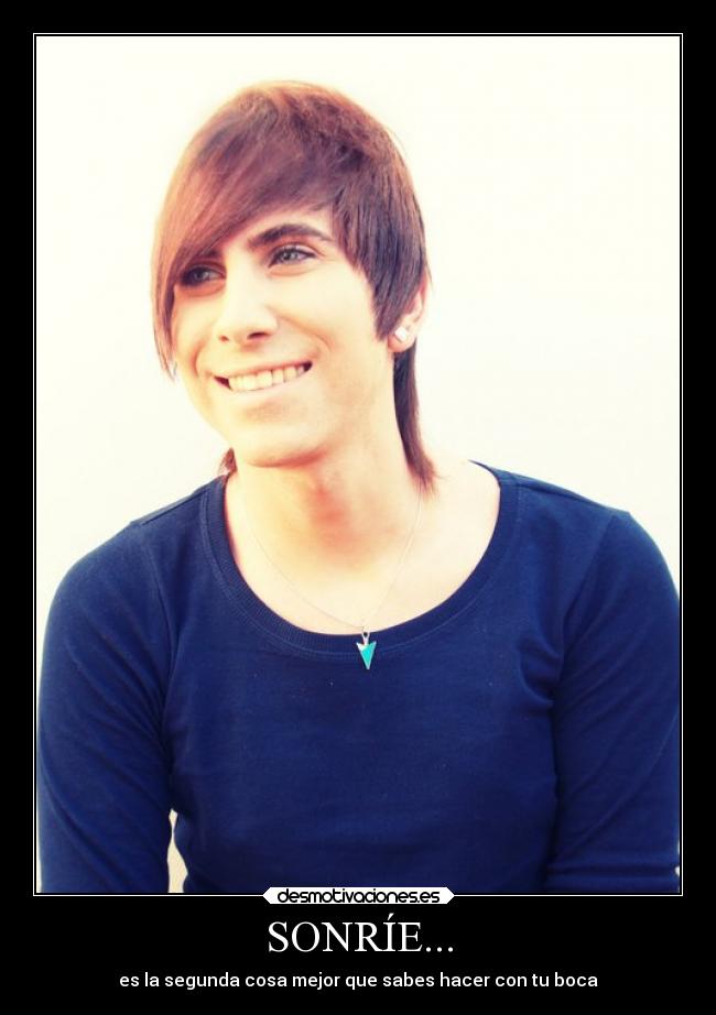 carteles sonrisa risa desmotivaciones