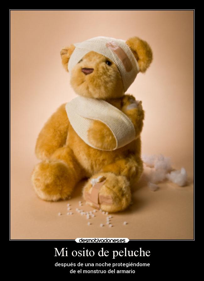 mi oso de peluche