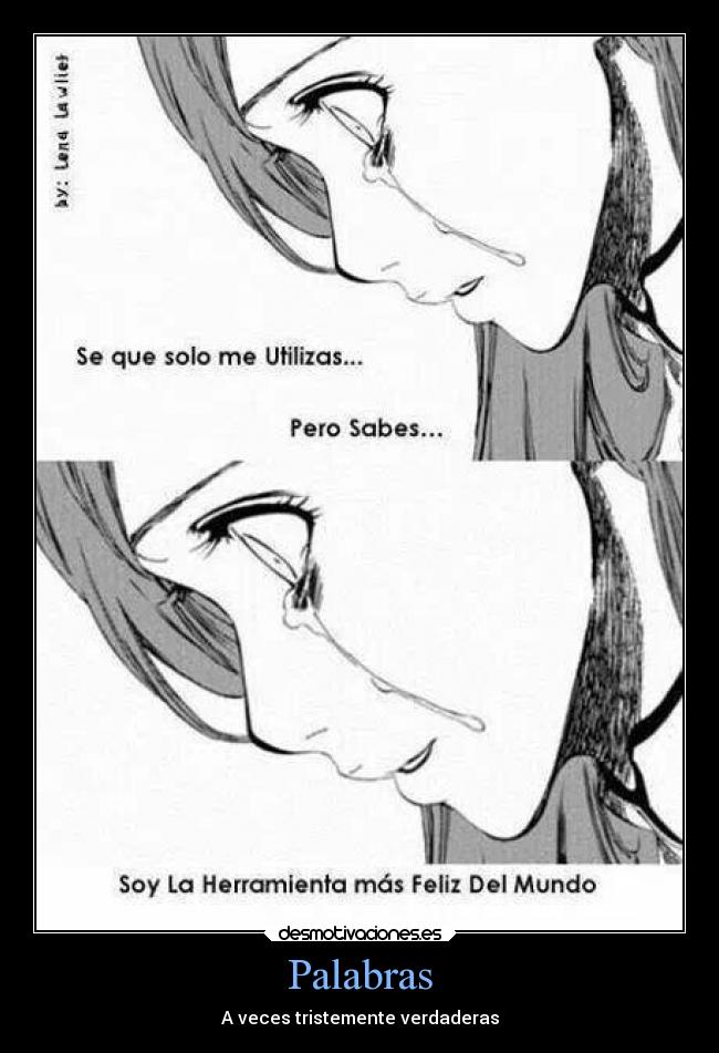 Palabras - A veces tristemente verdaderas