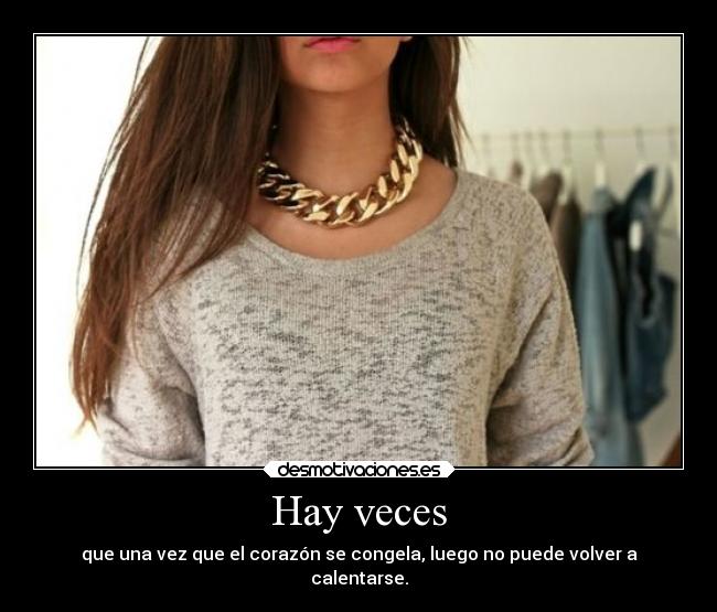 Hay veces - 