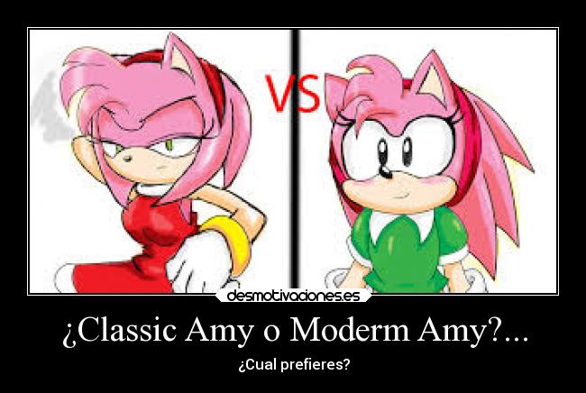 ¿Classic Amy o Moderm Amy?... - 