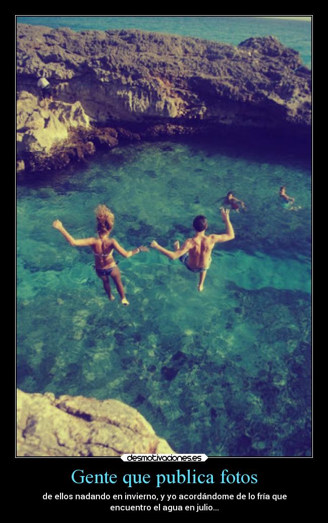 Gente que publica fotos -