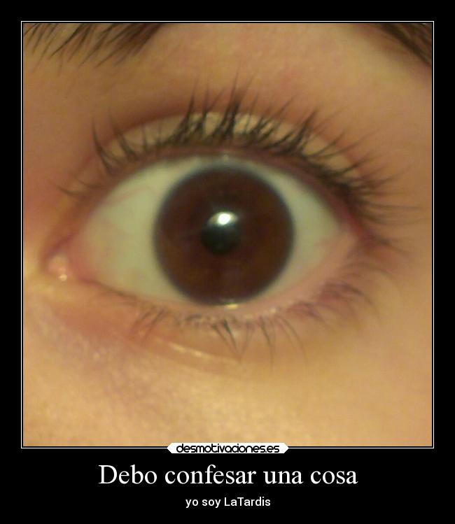 Debo confesar una cosa - 