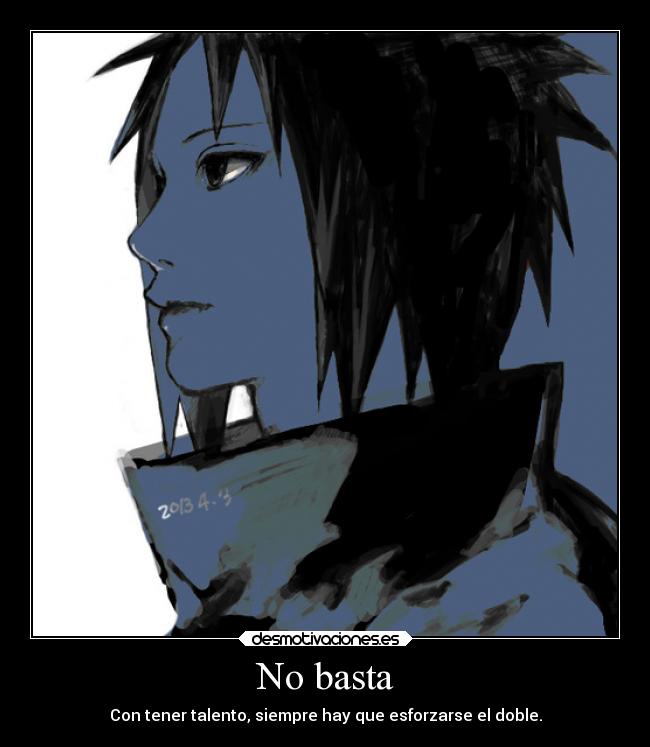 No basta - 