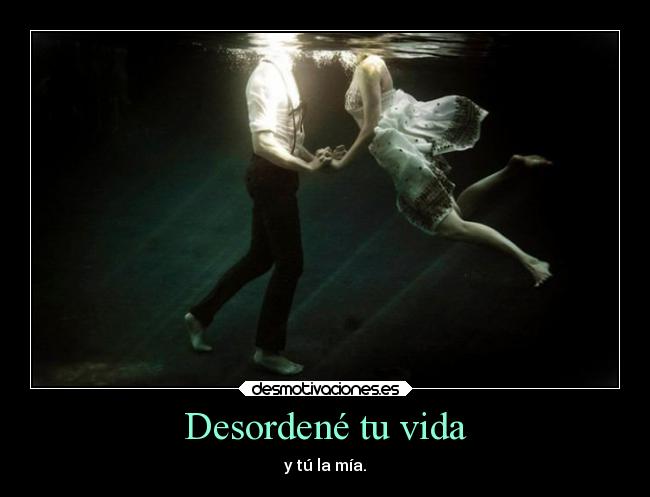 Desordené tu vida -