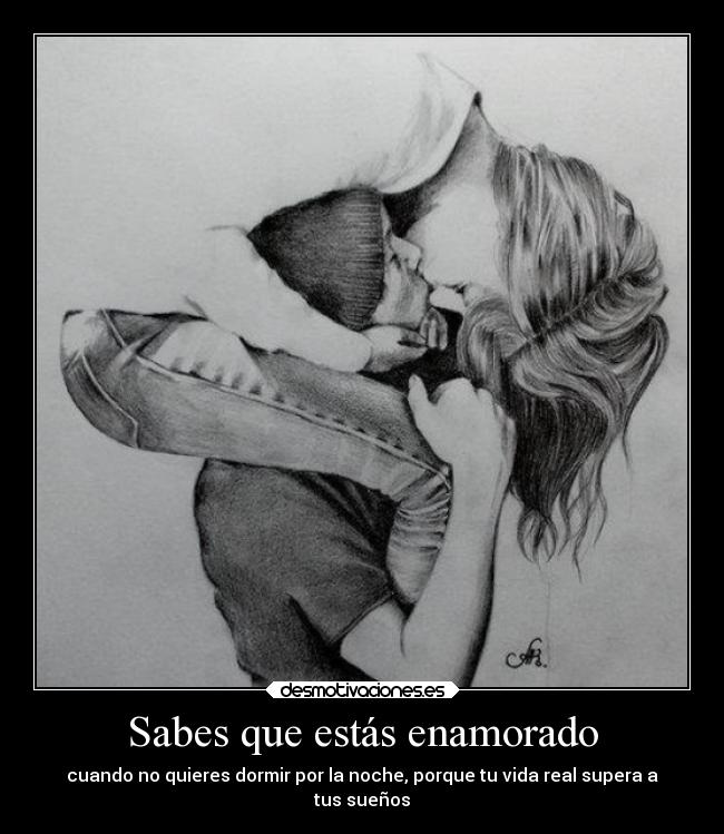 Sabes que estás enamorado - 