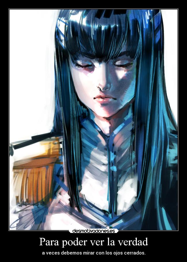 carteles vida anime raptorhunters harukaze manga otaku verdad mirar ver ojos kill satsuki kiryuuin desmotivaciones