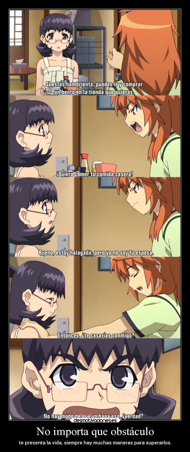 carteles vida anime importa obstaculo siempre haber mucha manera superar problema raptorhunters desmotivaciones