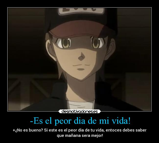 carteles vida anime desmotivaciones