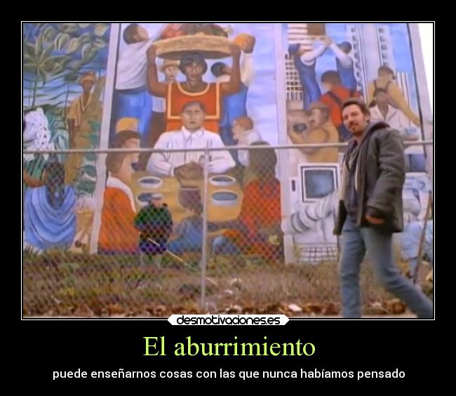 El aburrimiento - puede enseñarnos cosas con las que nunca habíamos pensado