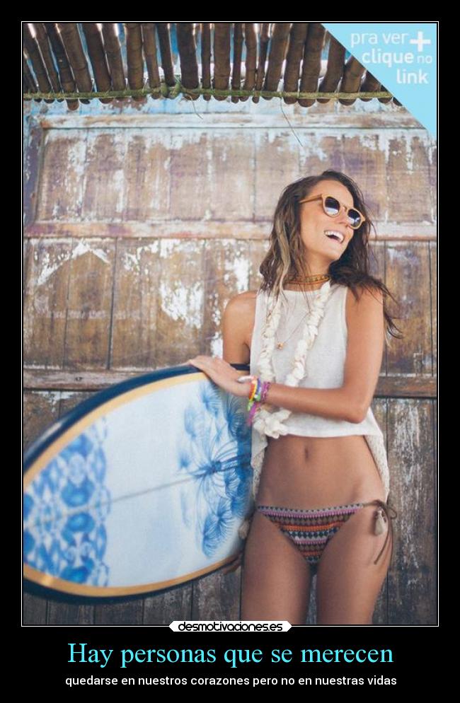 Hay personas que se merecen -