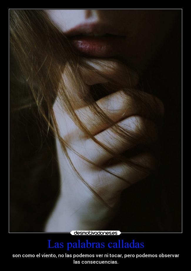 Las palabras calladas - 