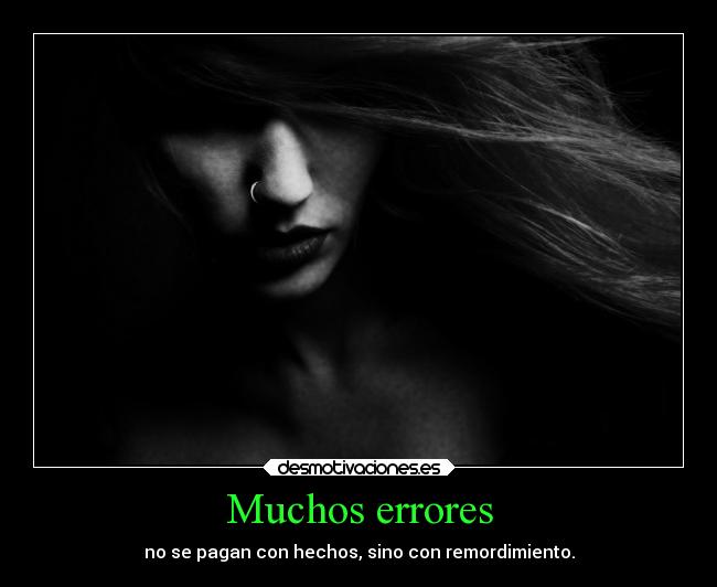 Muchos errores -