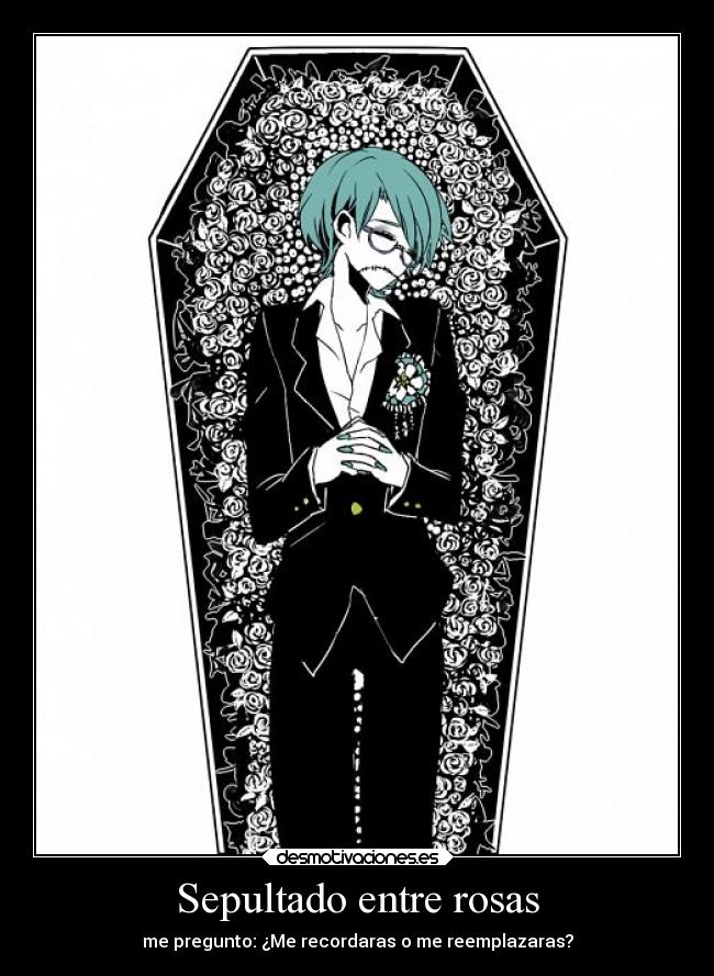 Sepultado entre rosas -