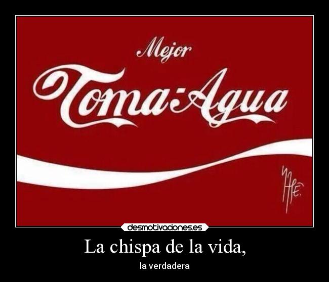 La chispa de la vida, - la verdadera