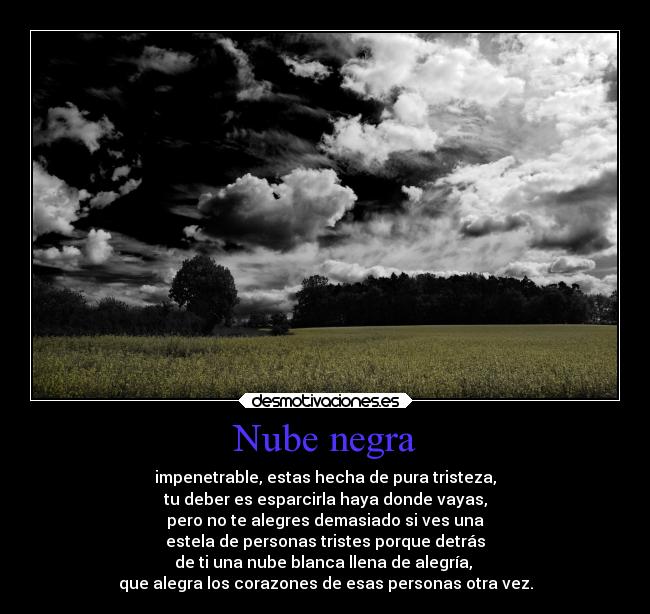 Nube negra -