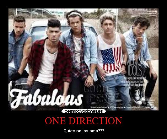 ONE DIRECTION - Quien no los ama???