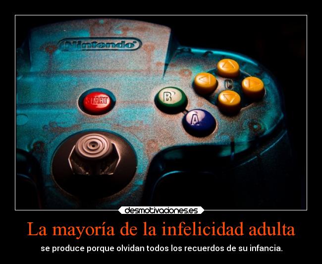 carteles vida felicidad xbox adulto joven feliz desmotivaciones