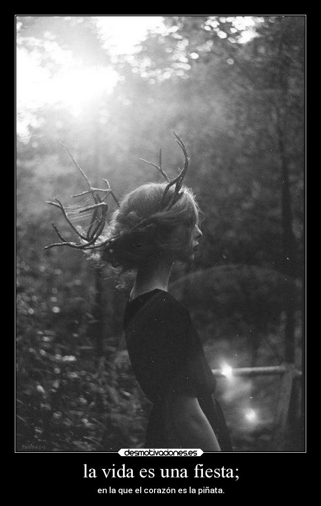 la vida es una fiesta; - 